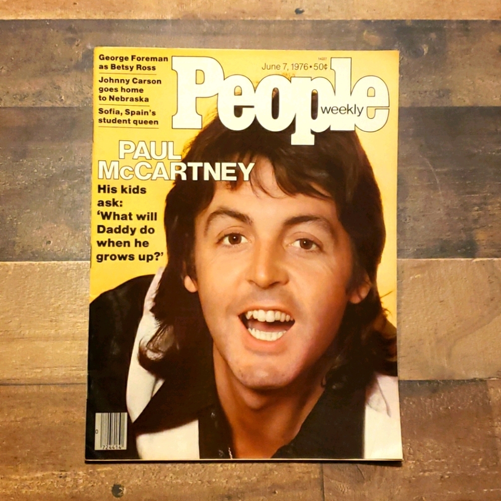 Vintage People Weekly Magazine(((SOLD)))